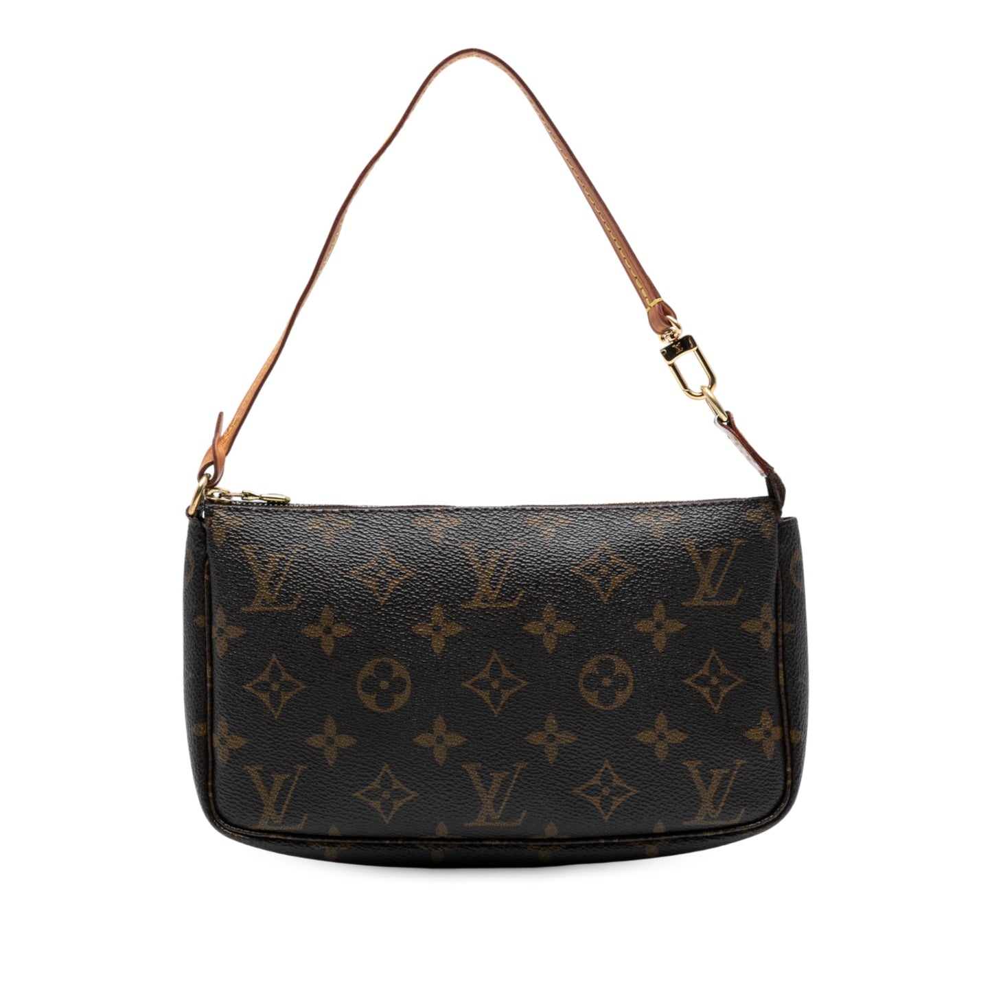 Brown Louis Vuitton Monogram Pochette Accessoires Shoulder Bag