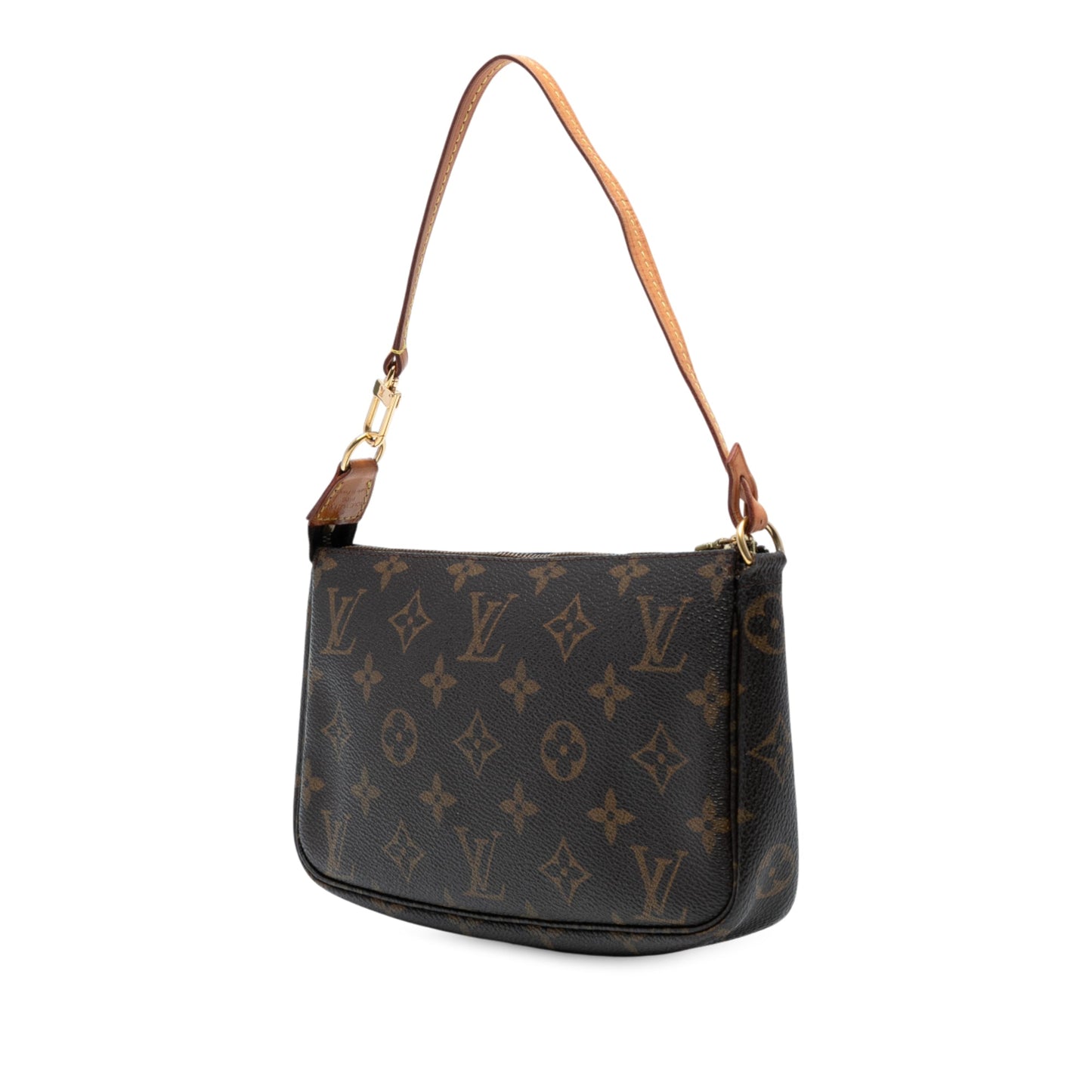 Brown Louis Vuitton Monogram Pochette Accessoires Shoulder Bag