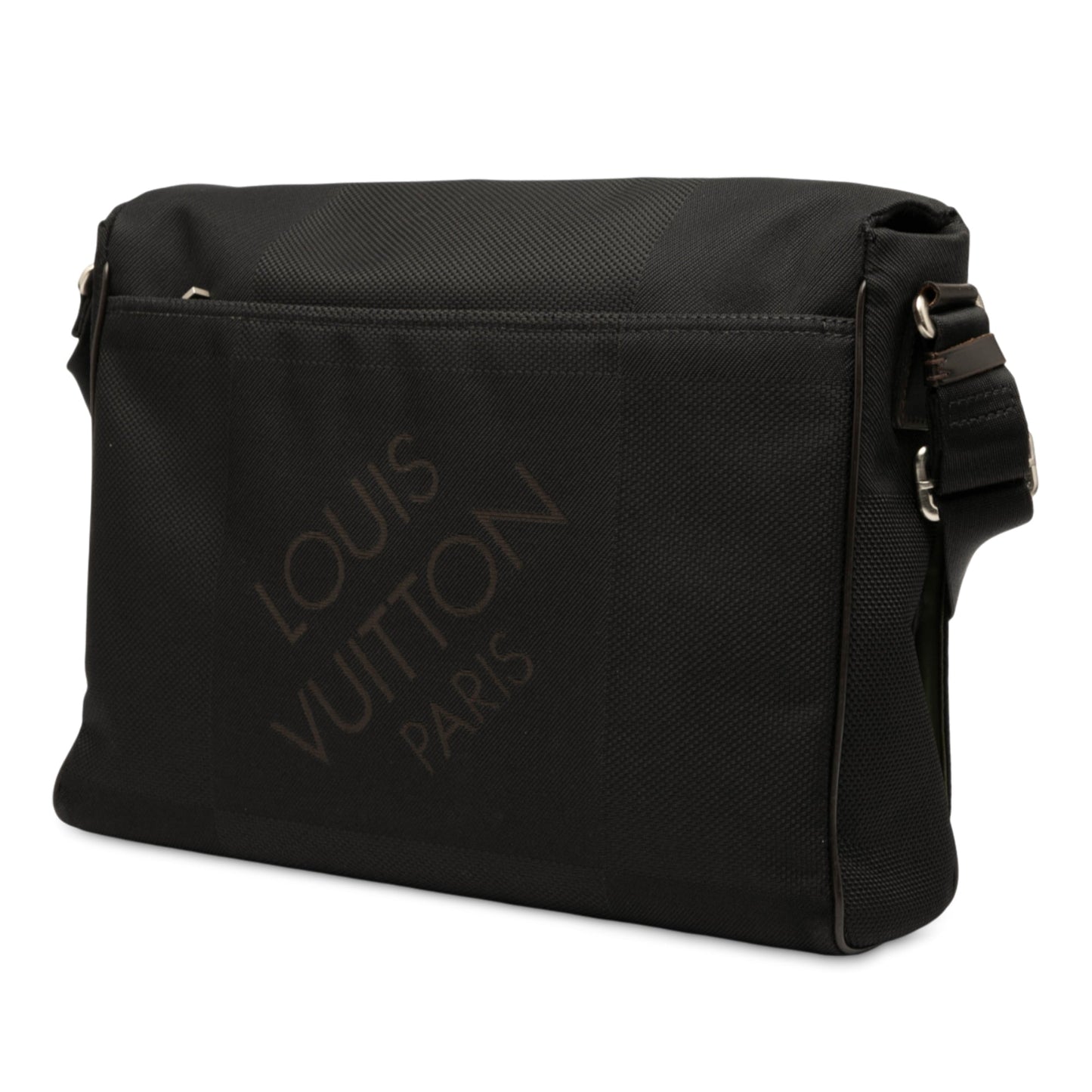 Black Louis Vuitton Damier Geant Messenger Bag