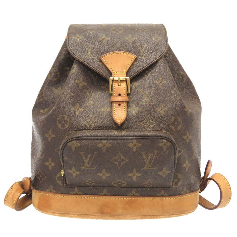 LOUIS VUITTON Backpack M51136 Monogram canvas Brown Monogram MontsourisMM Women