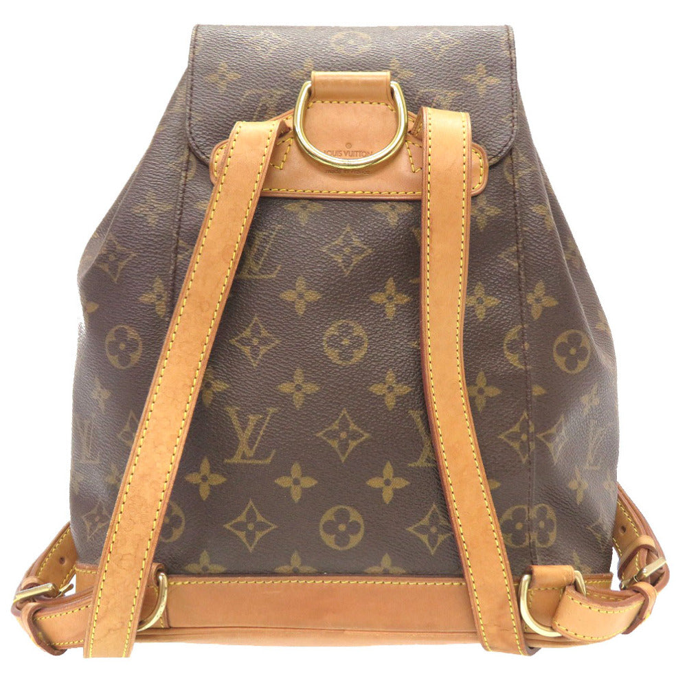 LOUIS VUITTON Backpack M51136 Monogram canvas Brown Monogram MontsourisMM Women
