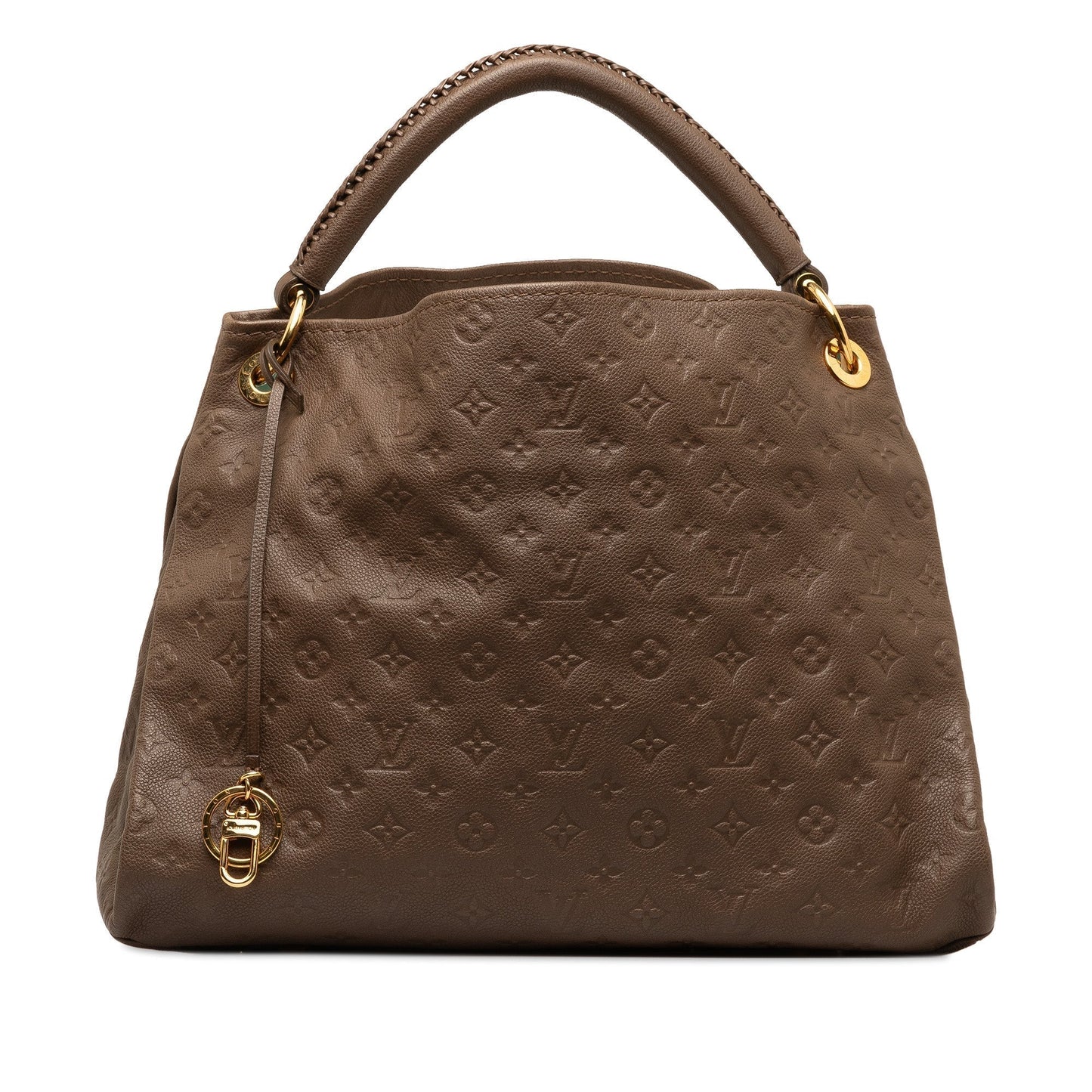 Brown Louis Vuitton Monogram Empreinte Artsy MM Hobo Bag