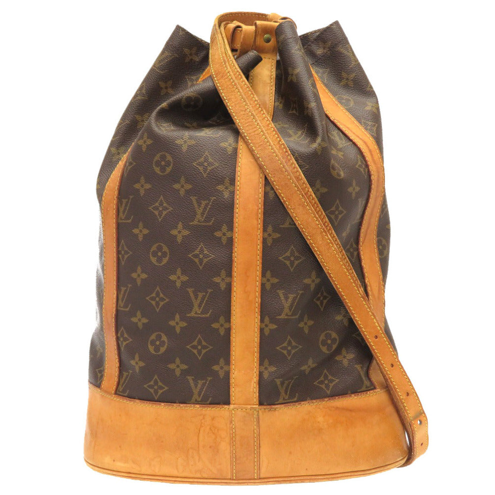 LOUIS VUITTON Shoulder Bag M42244 Monogram canvas Brown Monogram RandonneeGM Women