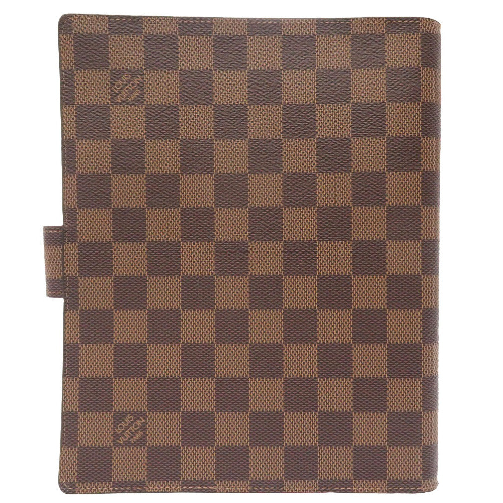 LOUIS VUITTON Notebook cover R20107 Damier canvas Brown Damier Agenda GM Women