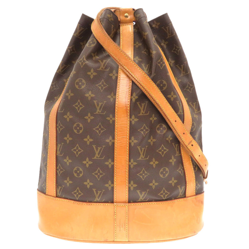 LOUIS VUITTON Shoulder Bag M42244 Monogram canvas Brown Monogram RandonneeGM Women