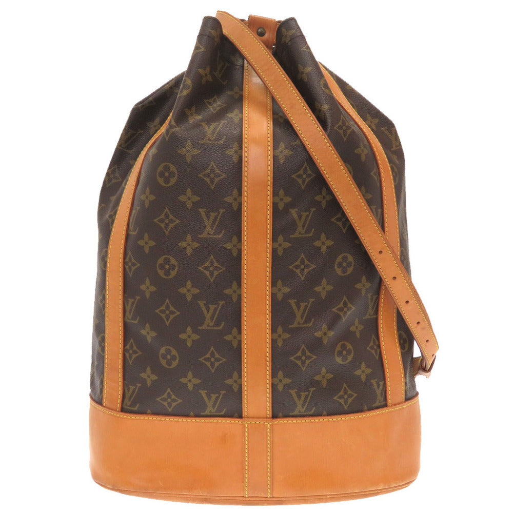 LOUIS VUITTON Shoulder Bag M42244 Monogram canvas Brown Monogram RandonneeGM Women