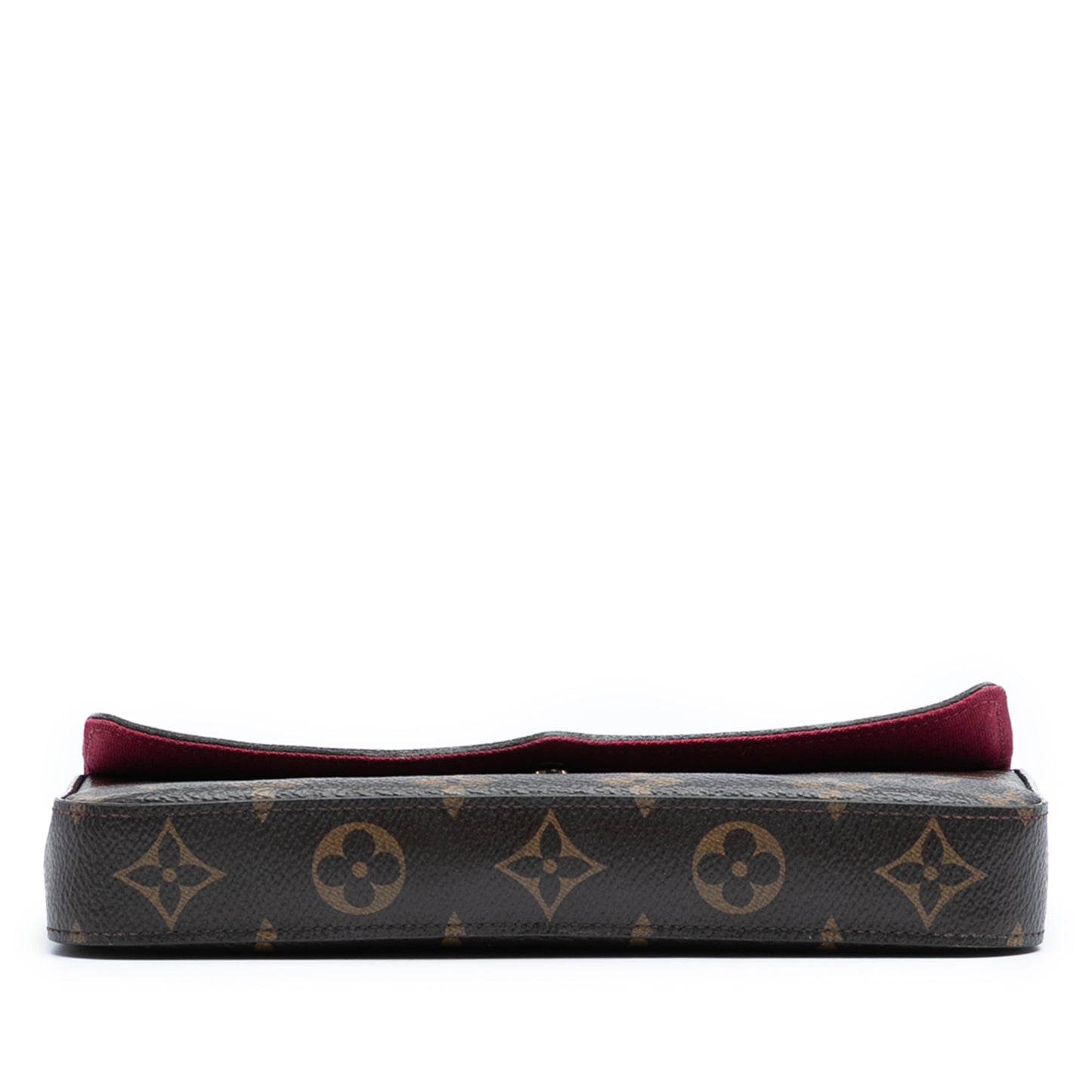 Brown Louis Vuitton Monogram Pochette Felicie Crossbody Bag