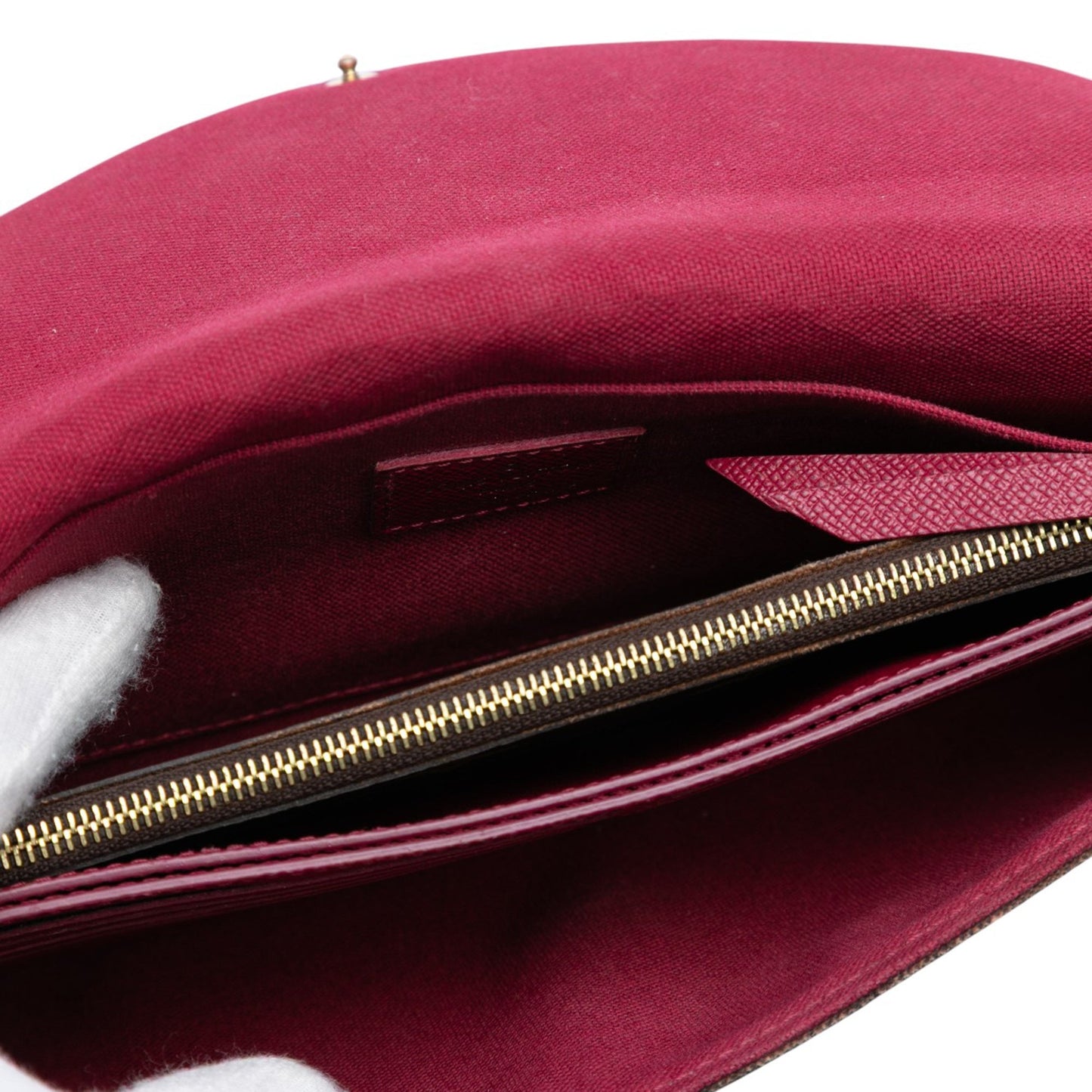 Brown Louis Vuitton Monogram Pochette Felicie Crossbody Bag