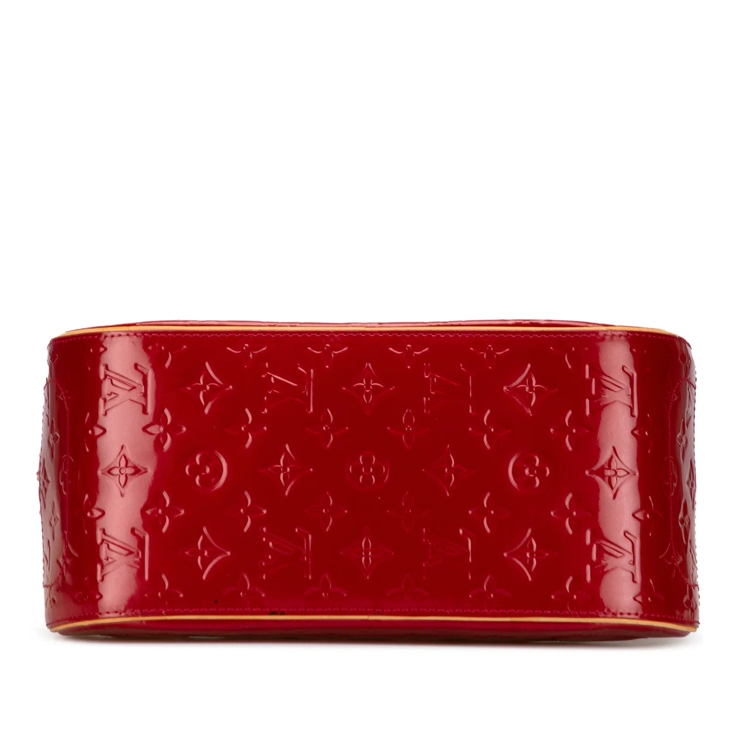 Red Louis Vuitton Monogram Vernis Summit Drive Handbag