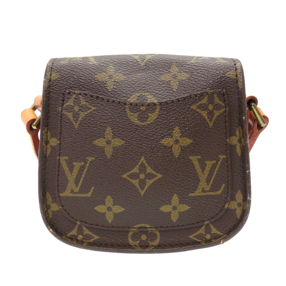 LOUIS VUITTON Shoulder Bag Monogram canvas Brown Monogram Mini-mini Saint-Cloud Women