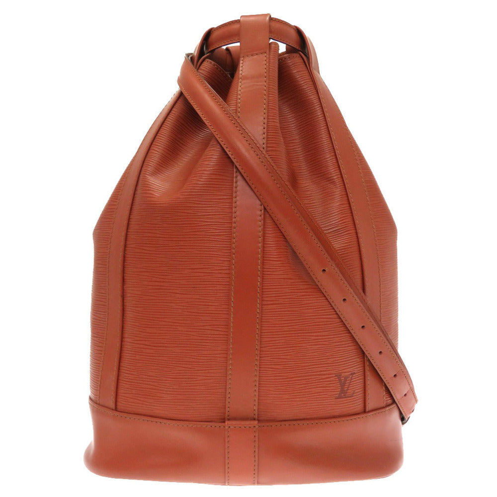 LOUIS VUITTON Shoulder Bag Epi Leather Kenya Brown Epi RandonneePM Women(Unisex)