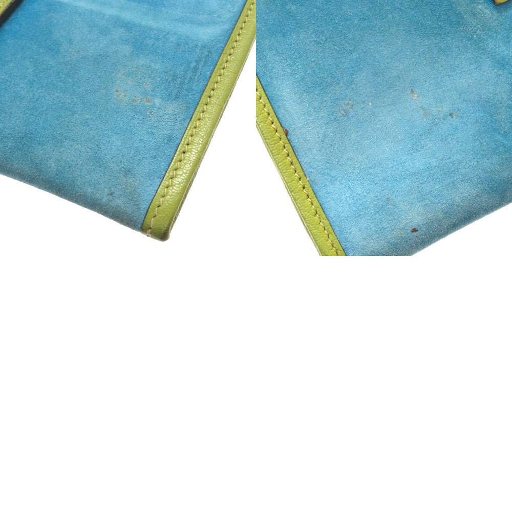HERMES Clutch bag Doblis Anise green Jige mini unisex(Unisex) Used