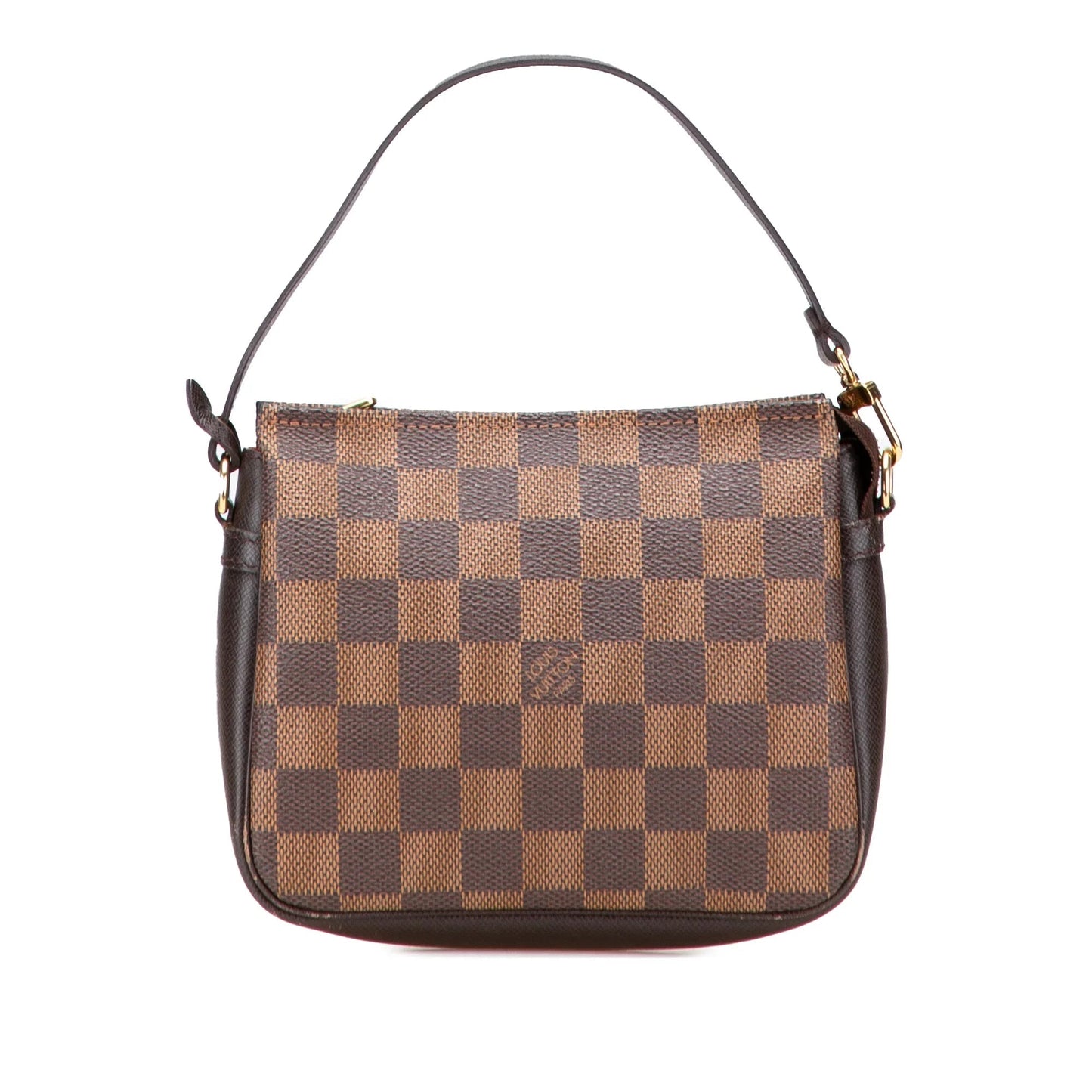 Brown Louis Vuitton Damier Ebene Trousse Pochette Handbag