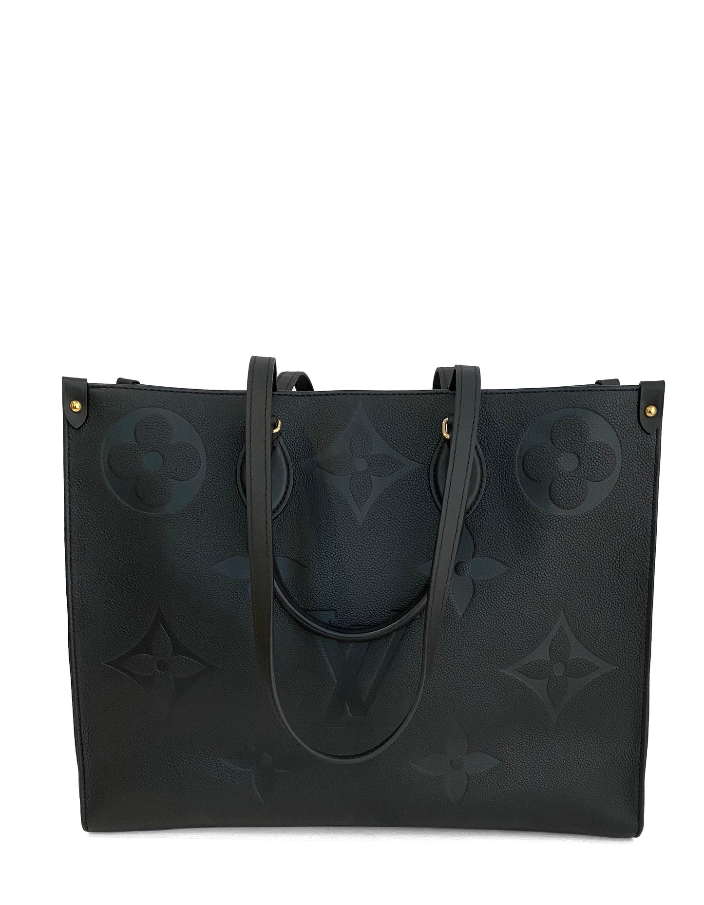 Louis Vuitton Black Empreinte Giant Onthego GM Tote Bag
