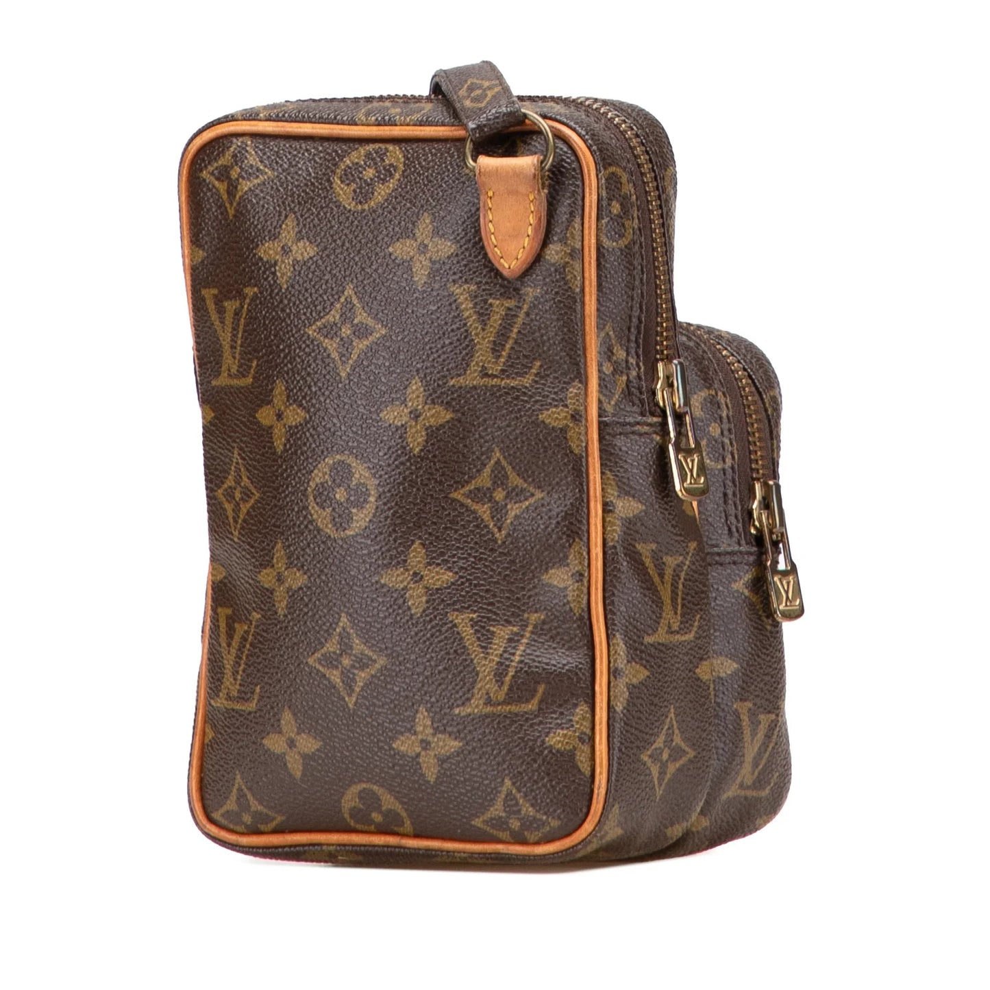 Brown Louis Vuitton Monogram Mini Amazone Crossbody Bag