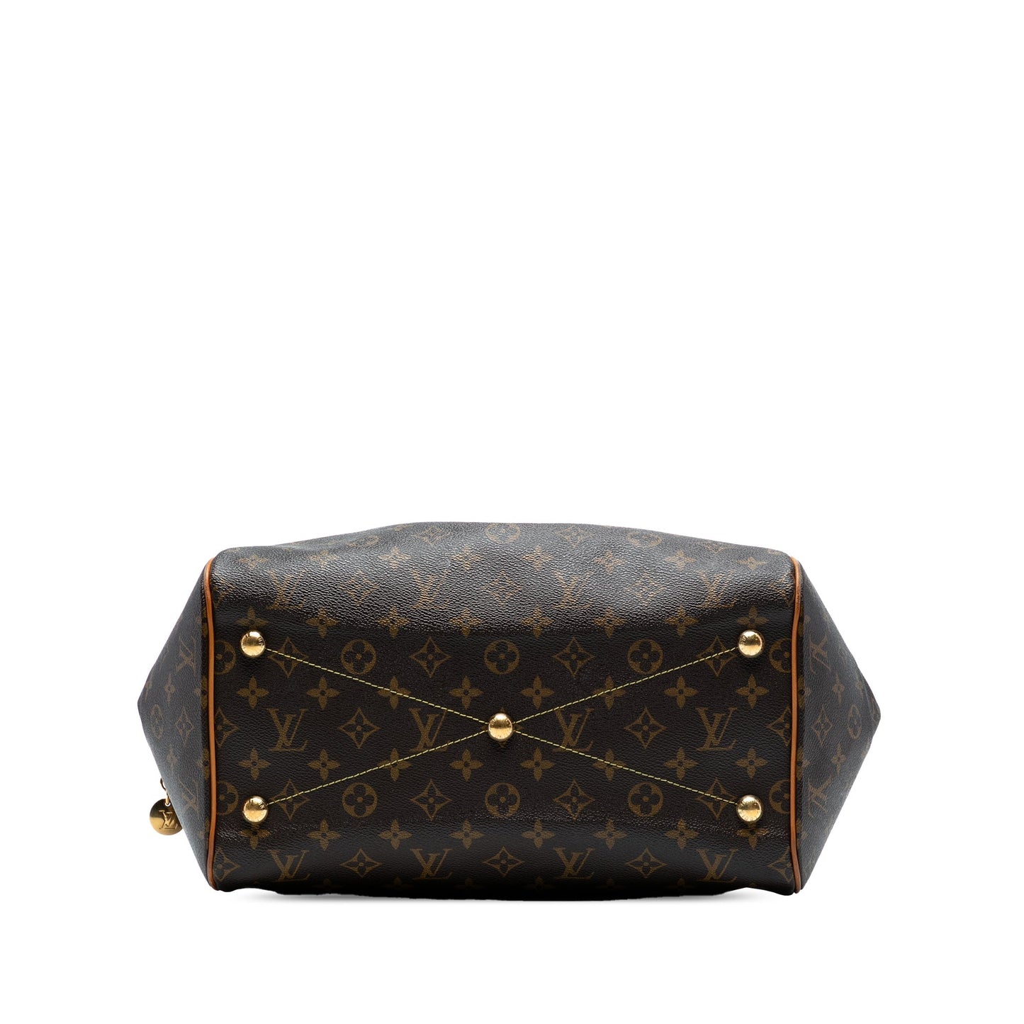 Brown Louis Vuitton Monogram Tivoli GM Shoulder Bag
