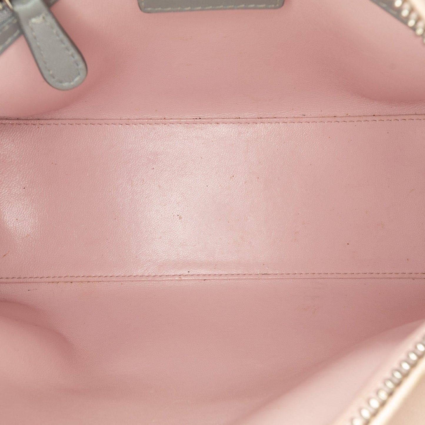 Pink Dior Medium Tricolor Lambskin Cannage Lady Dior Satchel