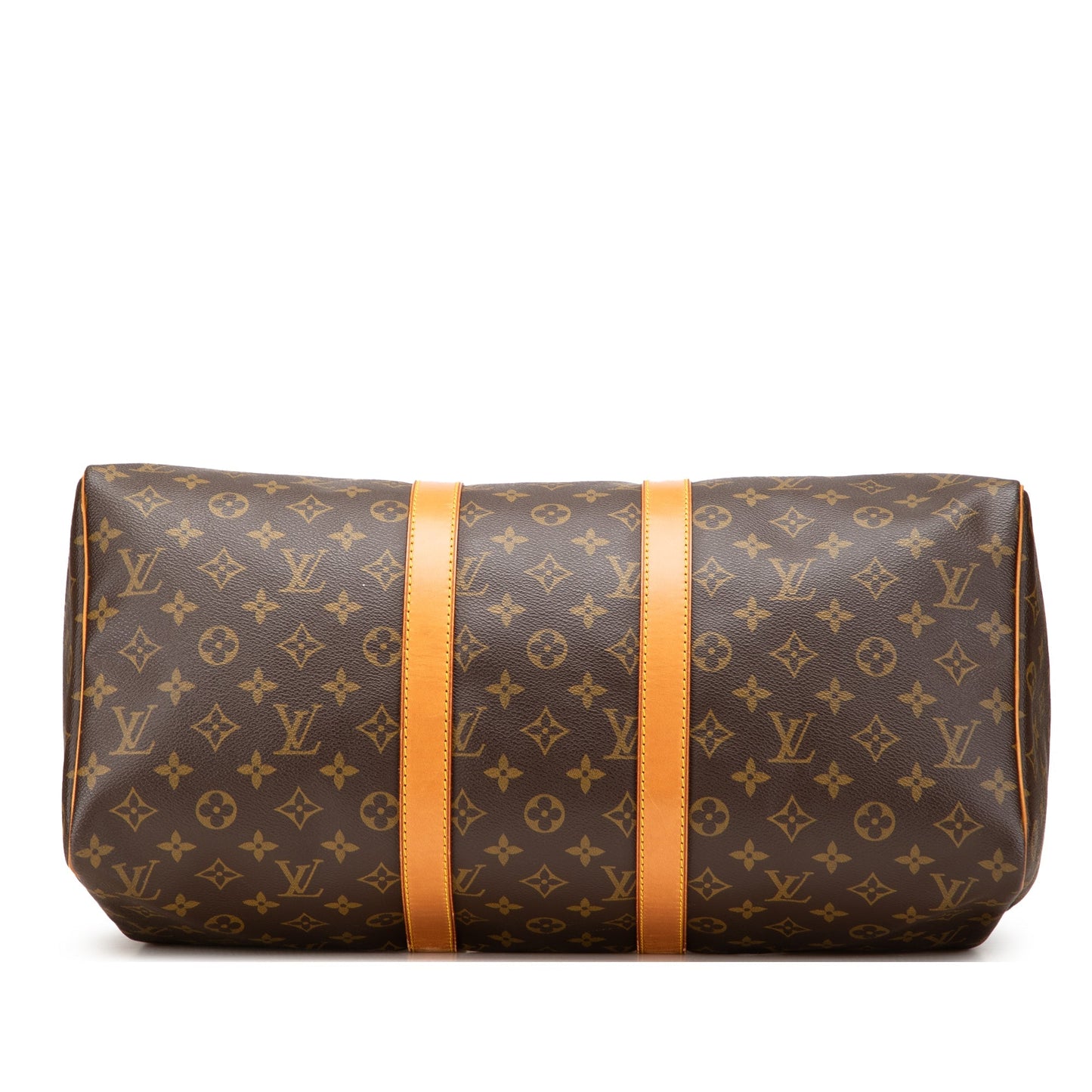Brown Louis Vuitton Monogram Keepall 45 Travel Bag
