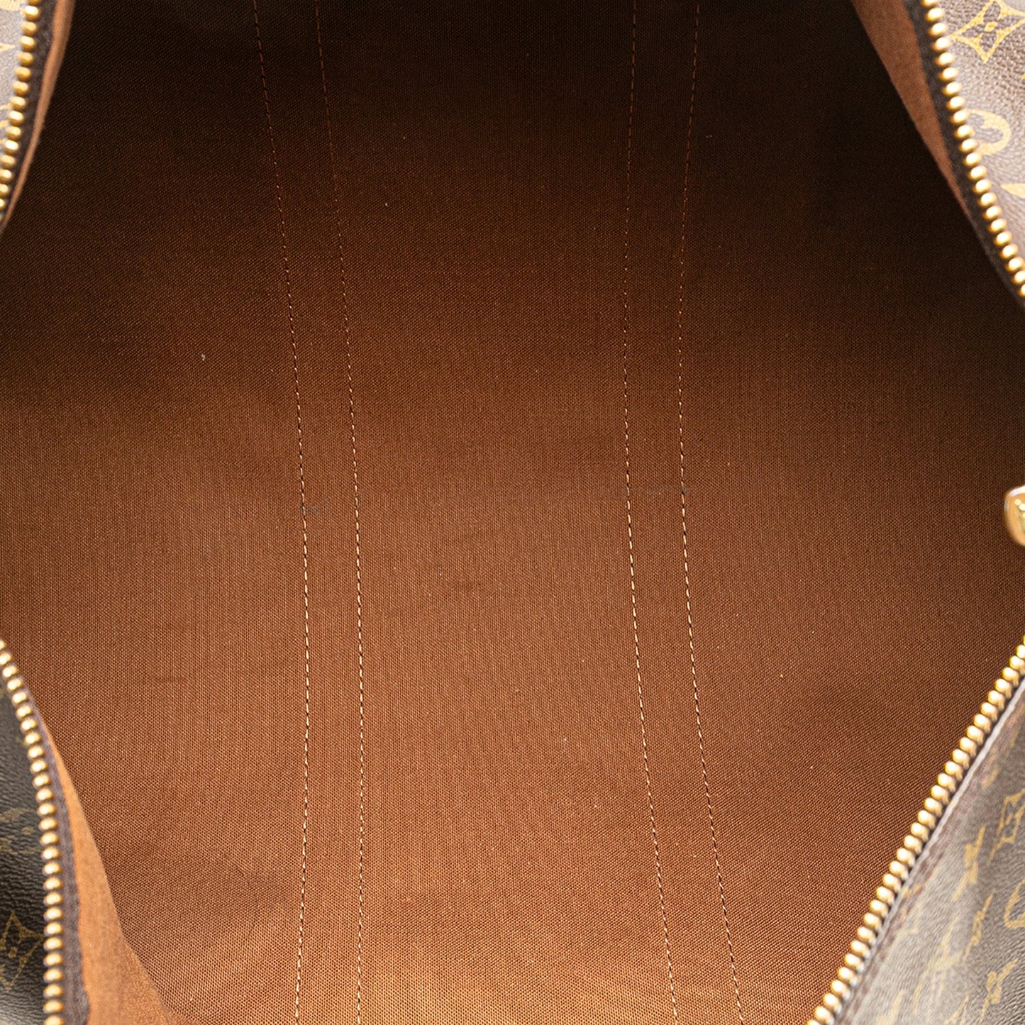 Brown Louis Vuitton Monogram Keepall 45 Travel Bag