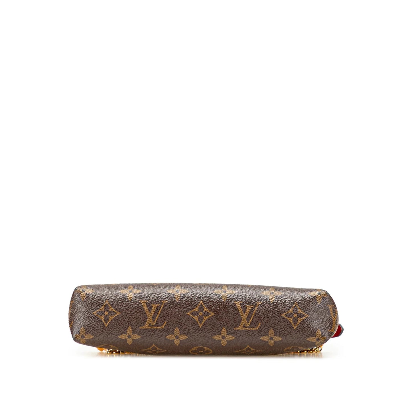 Brown Louis Vuitton Monogram Pallas Clutch Satchel