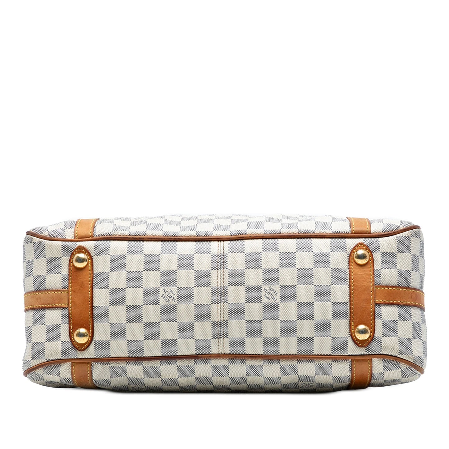 White Louis Vuitton Damier Azur Stresa PM Shoulder Bag