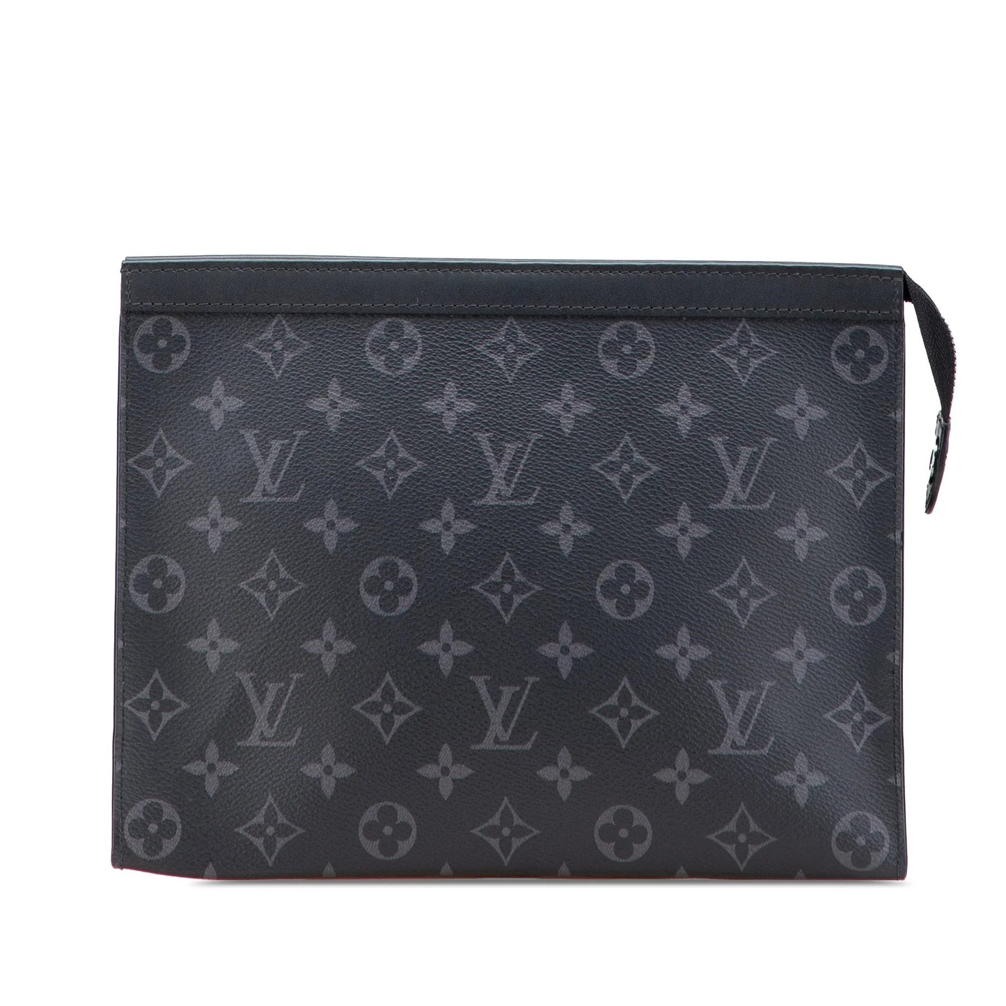 Black Louis Vuitton Monogram Eclipse Pochette Voyage MM Clutch Bag
