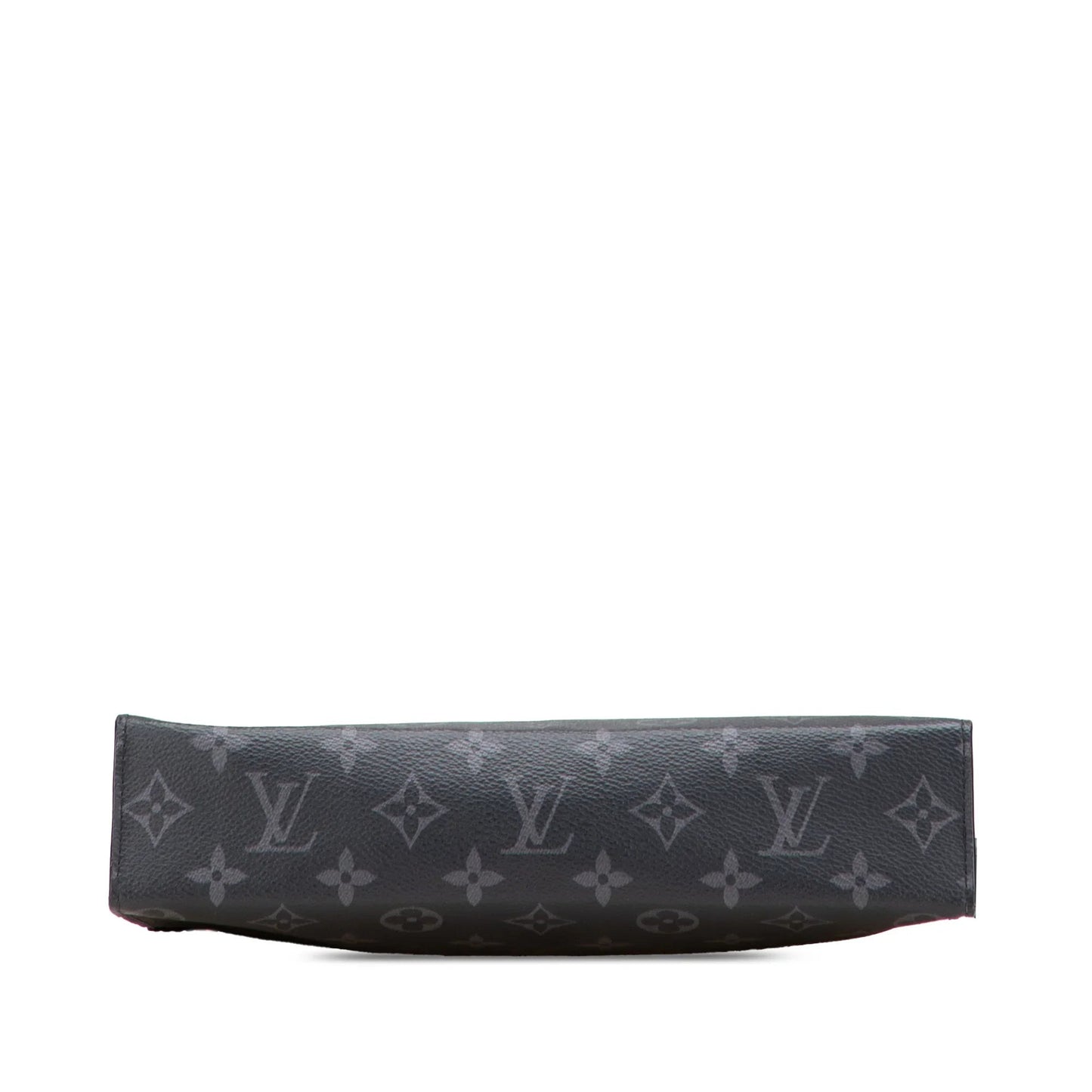 Black Louis Vuitton Monogram Eclipse Pochette Voyage MM Clutch Bag