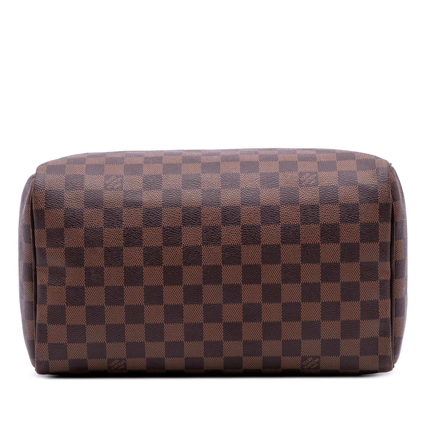 Brown Louis Vuitton Damier Ebene Speedy 30 Boston Bag