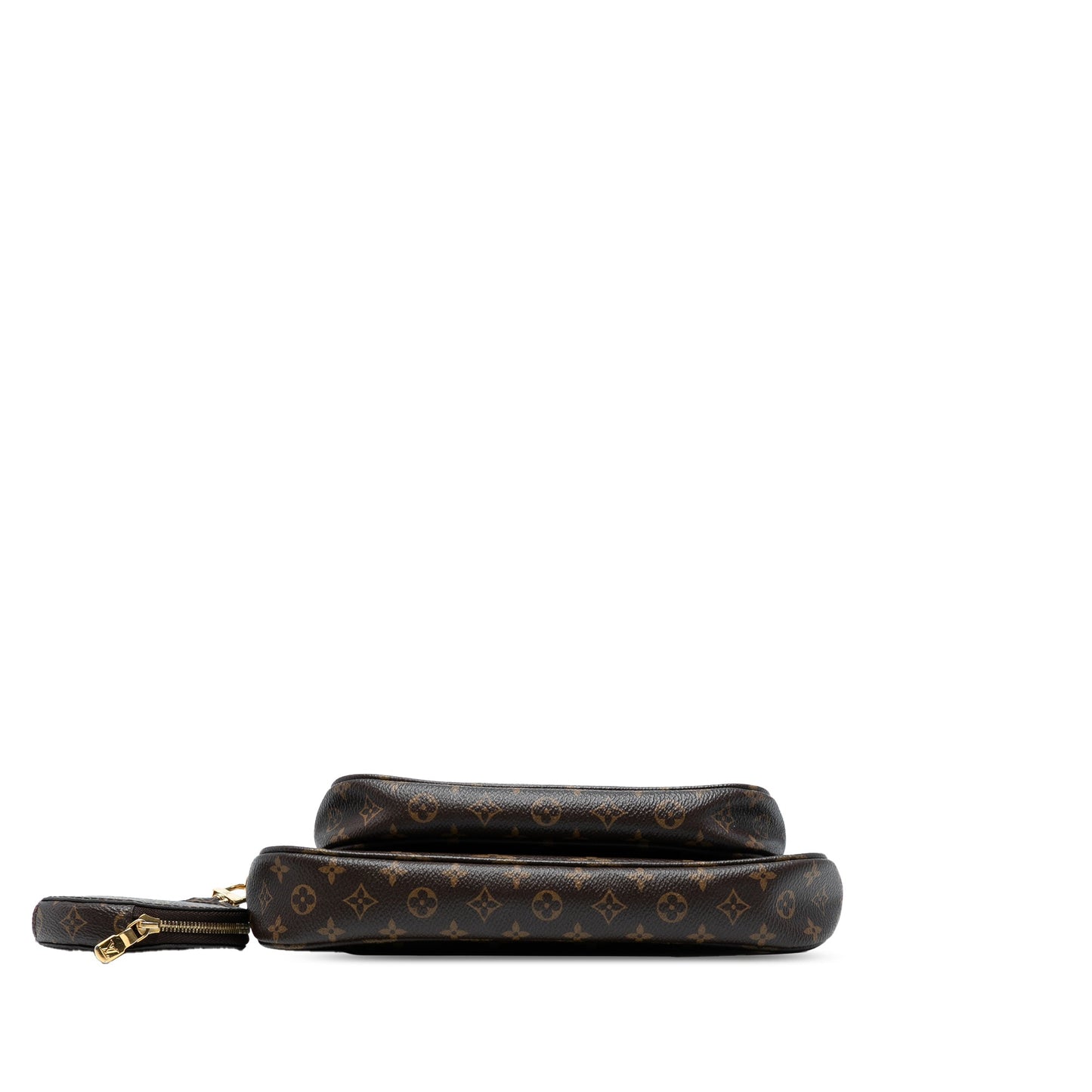 Brown Louis Vuitton Monogram Multi Pochette Accessoires Satchel