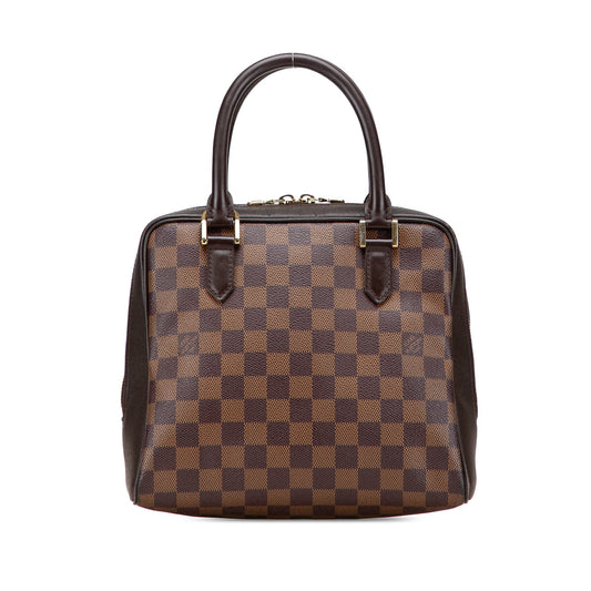 Brown Louis Vuitton Damier Ebene Brera Handbag