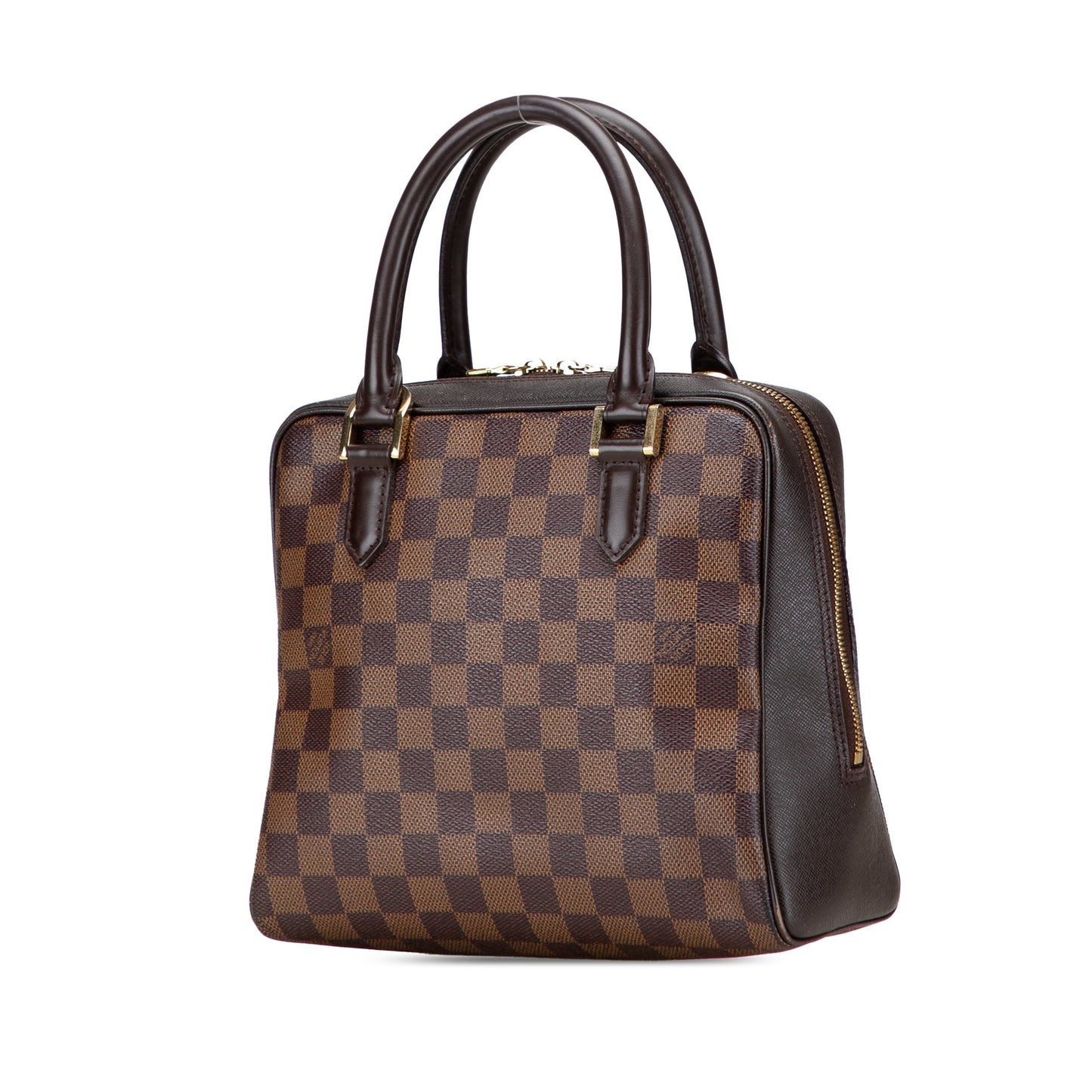 Brown Louis Vuitton Damier Ebene Brera Handbag