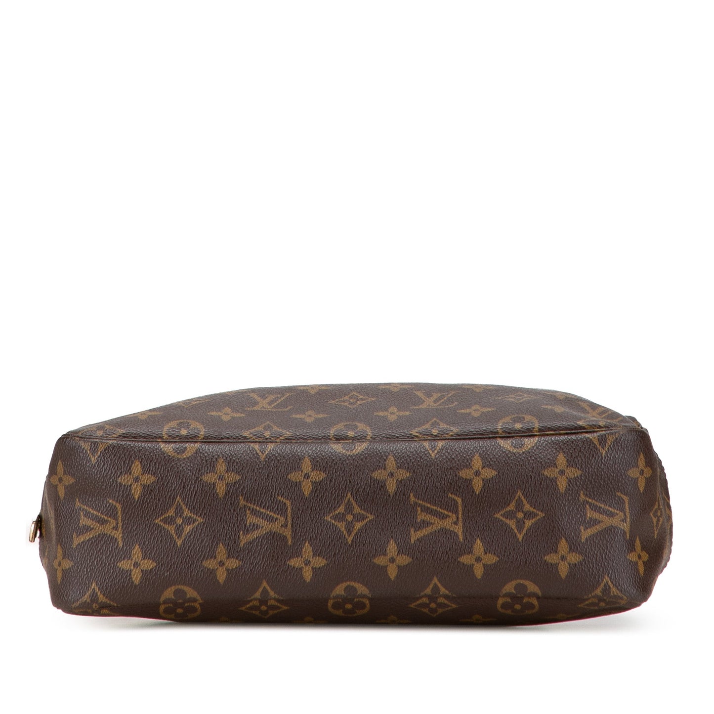 Brown Louis Vuitton Monogram Trousse Toilette 28 Clutch Bag