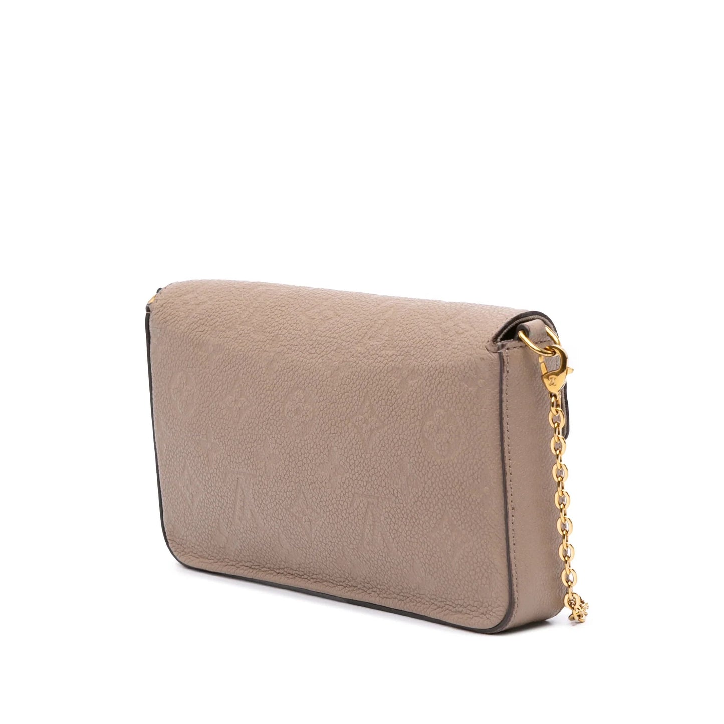 Brown Louis Vuitton Monogram Empreinte Pochette Felicie Crossbody Bag