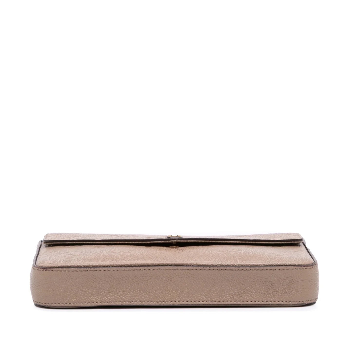 Brown Louis Vuitton Monogram Empreinte Pochette Felicie Crossbody Bag