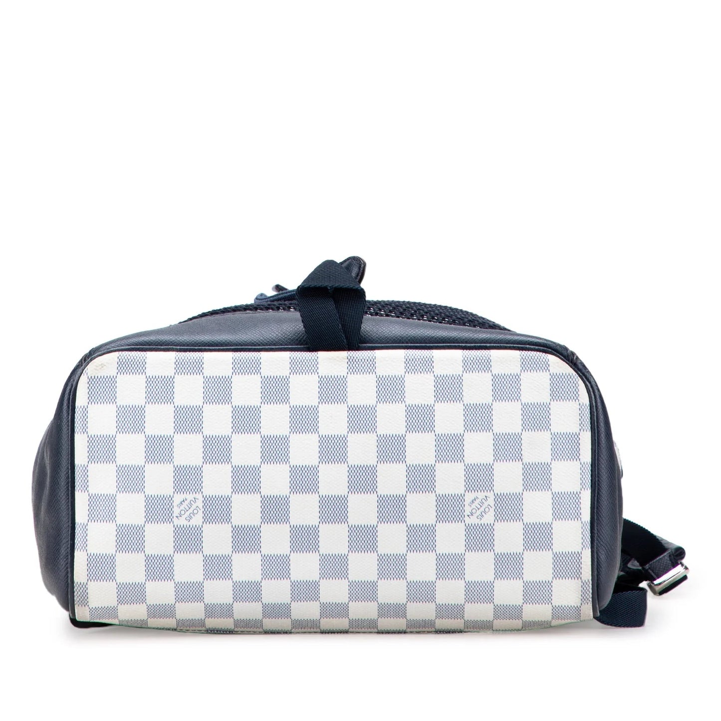 White Louis Vuitton Damier Azur Coastline Matchpoint Backpack