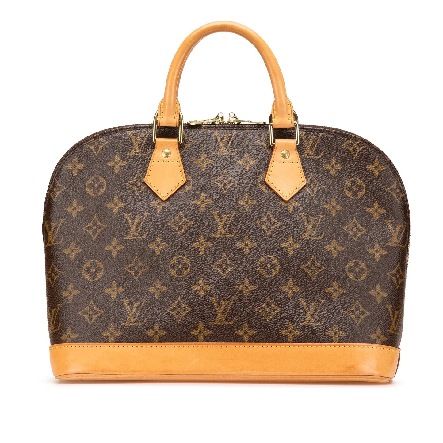 Brown Louis Vuitton Monogram Alma PM Handbag