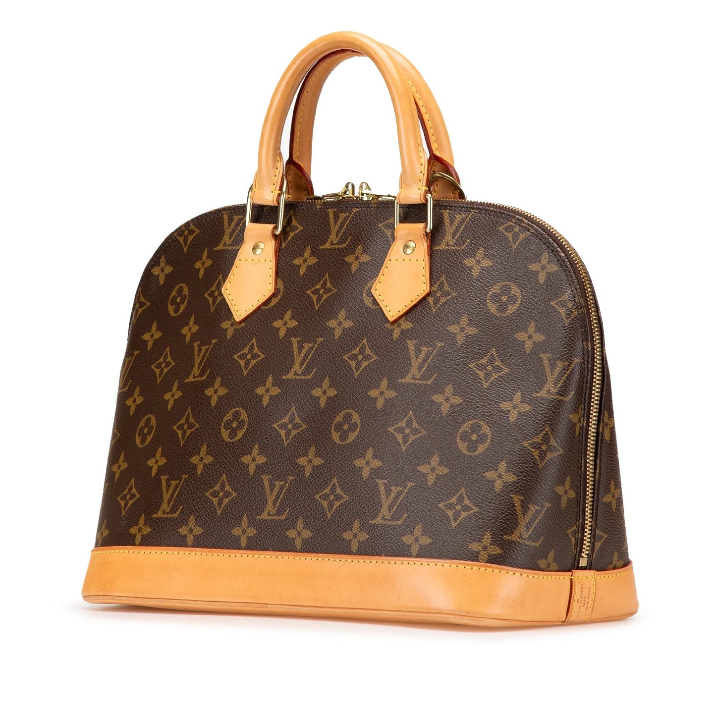 Brown Louis Vuitton Monogram Alma PM Handbag