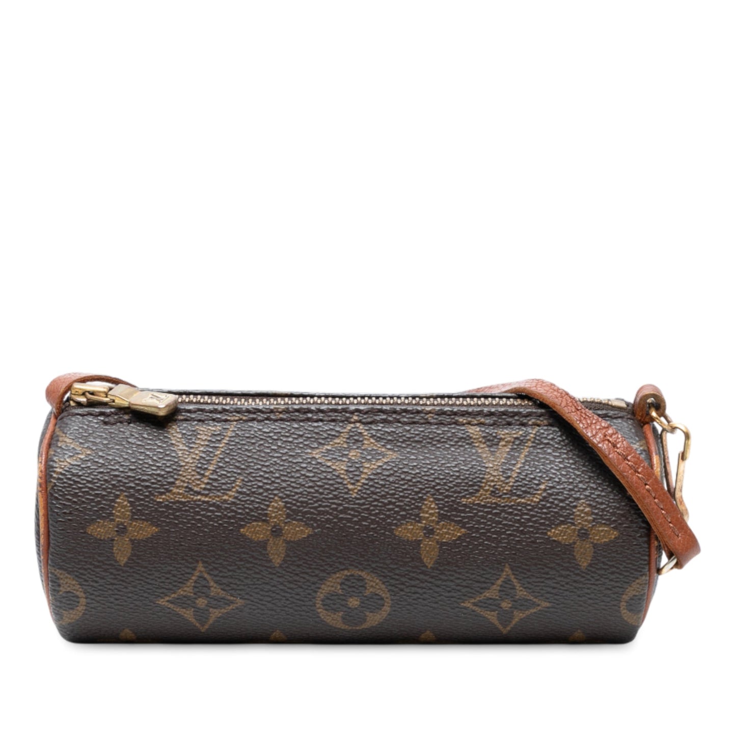 Brown Louis Vuitton Monogram Papillon Pochette Handbag