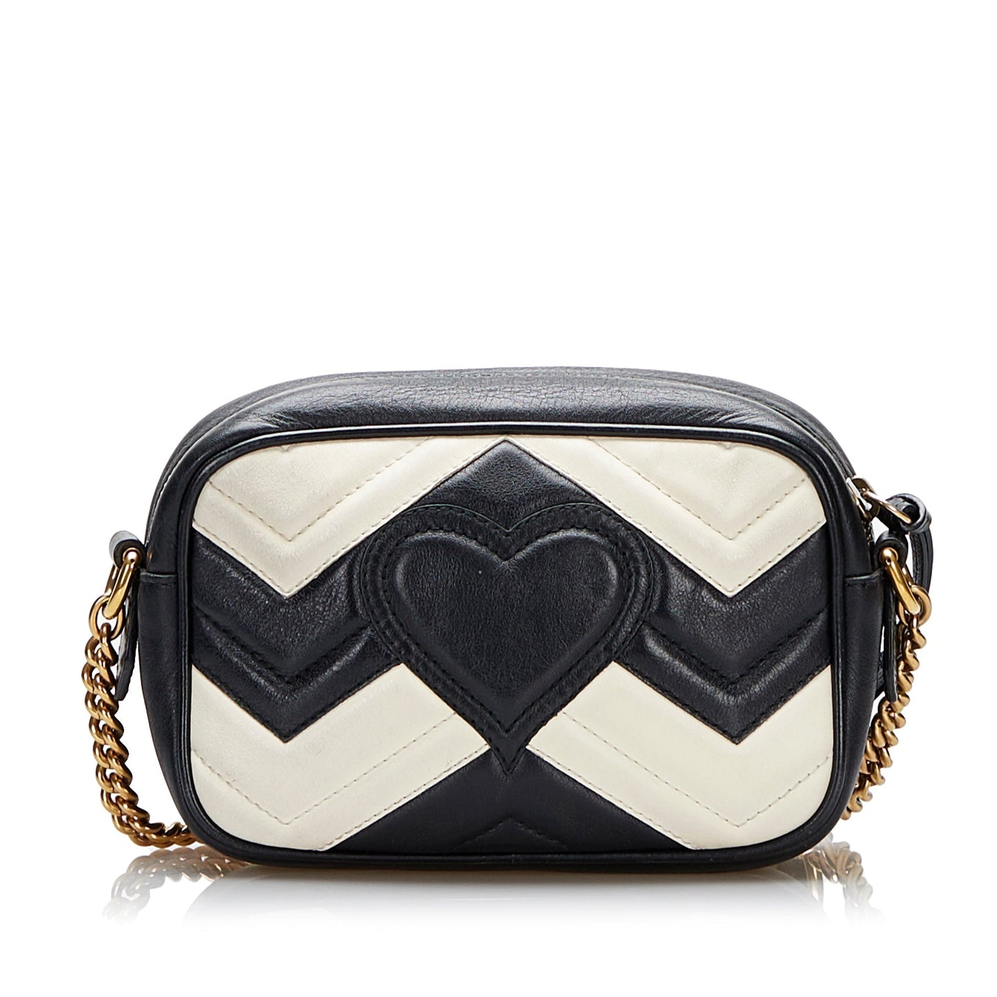 Gucci GG Marmont Quilted Chain Crossbody