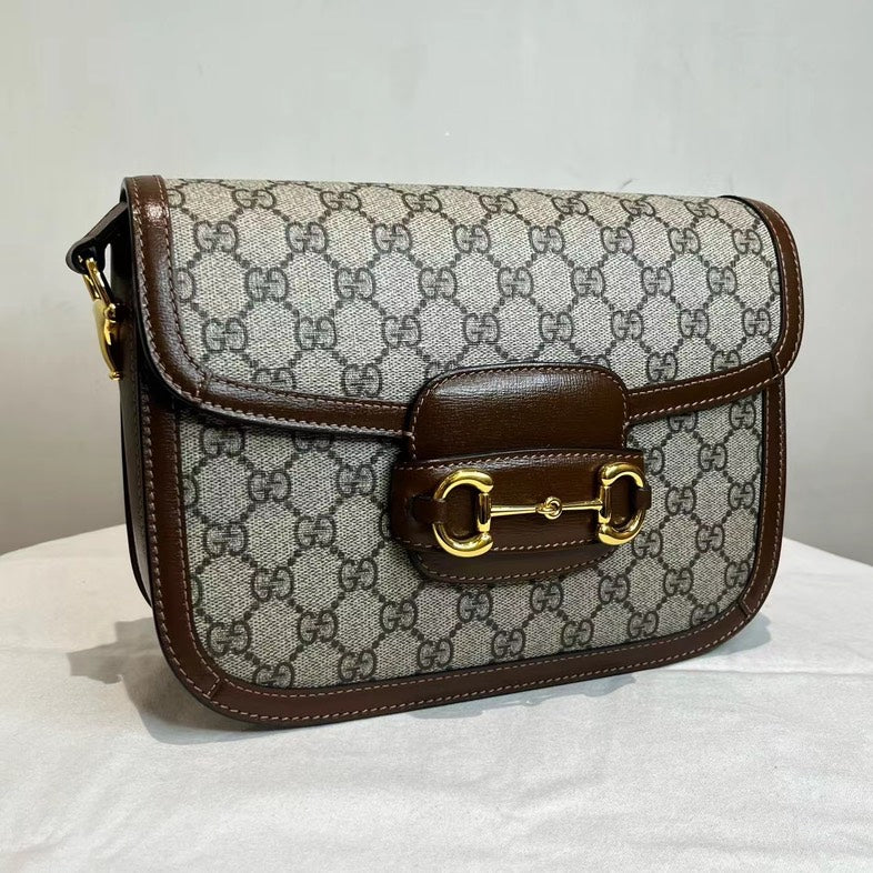 Gucci Horsebit Leather Crossbody Style 1