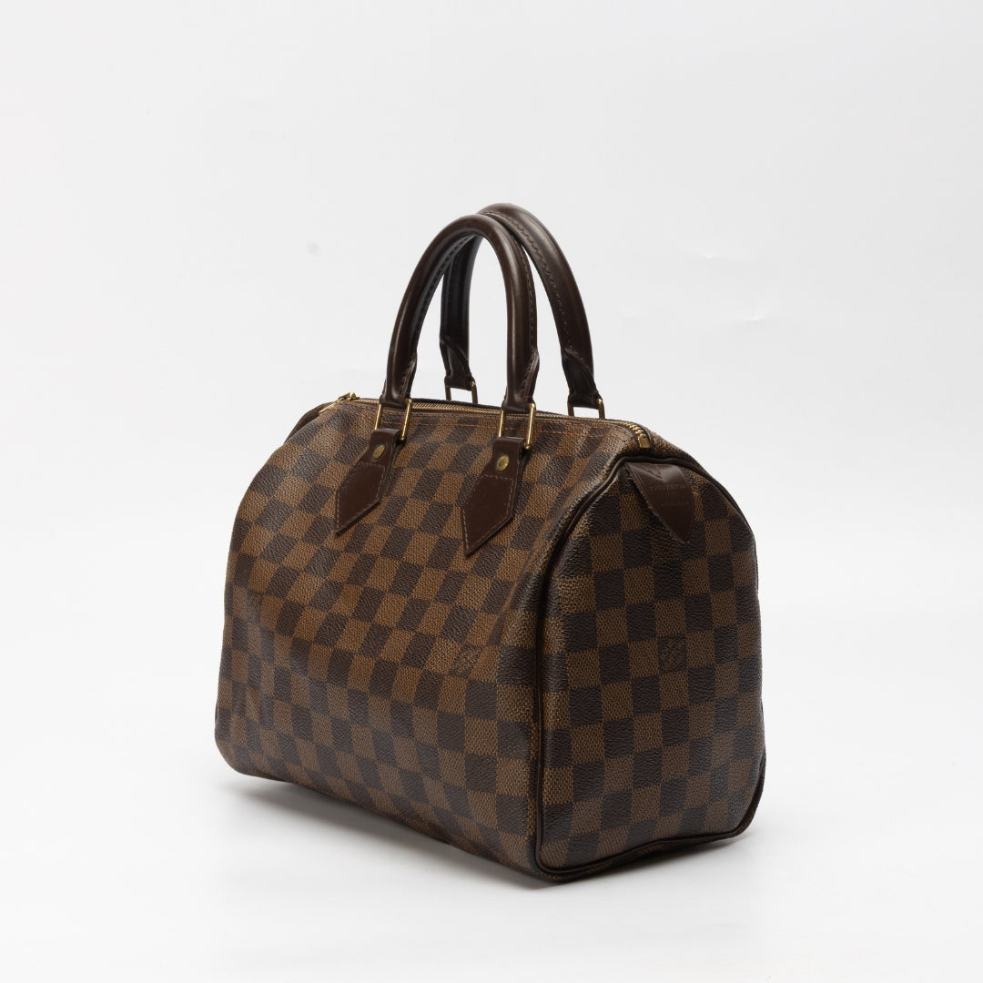 Louis Vuitton Damier Ebene Canvas 25 Bag
