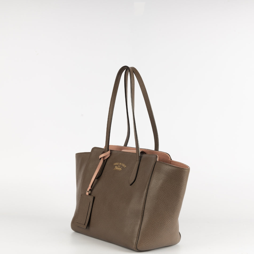 Gucci Leather Top Handle Shoulder Bag