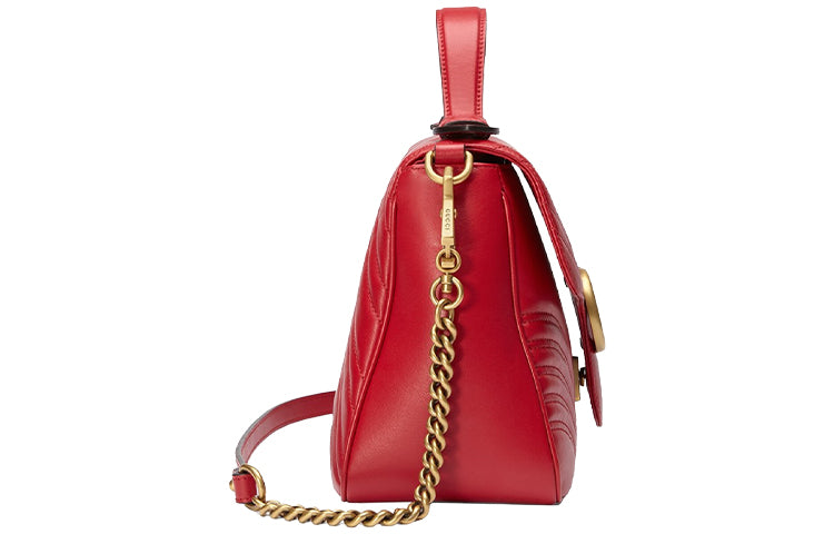 Gucci Chain Leather Shoulder Bag