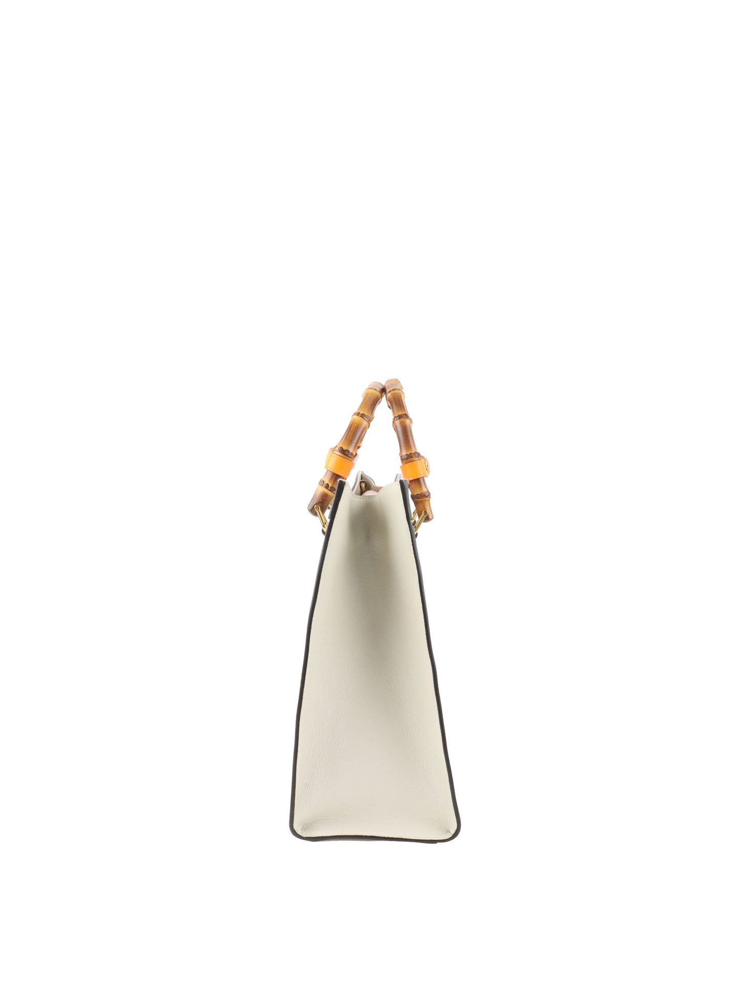 Gucci White Diana Large Tote Bag