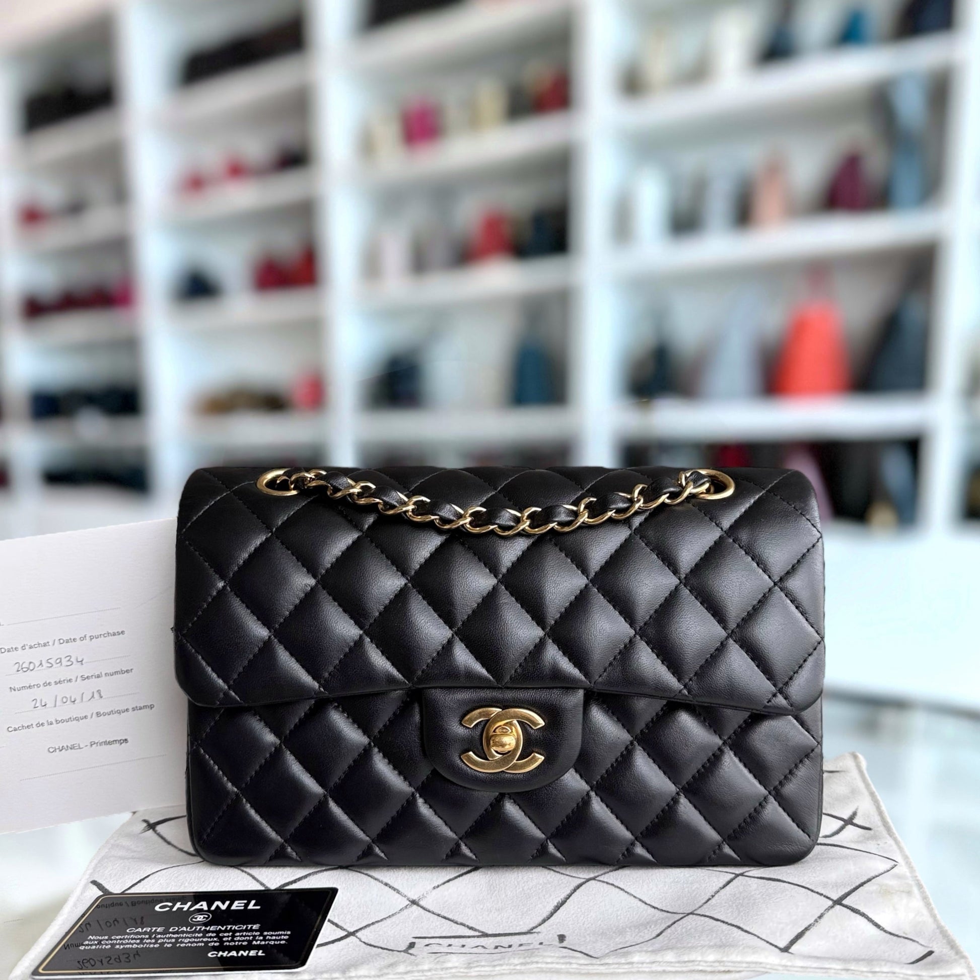 Chanel Classic Flap Small Shoulder Bag - EworeBags