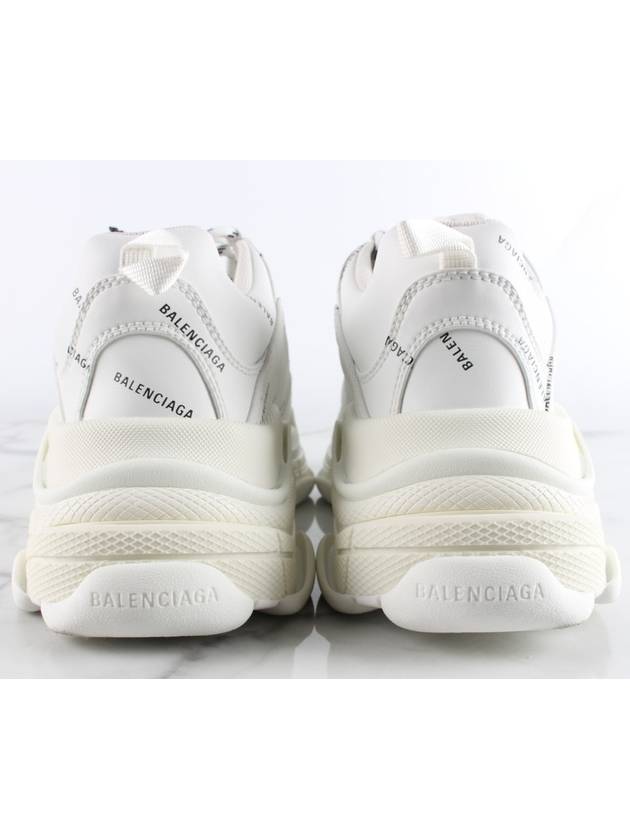 Luxury Balenciaga Trending 2026 My Multi Logo Triple S White 41 Domestic 260