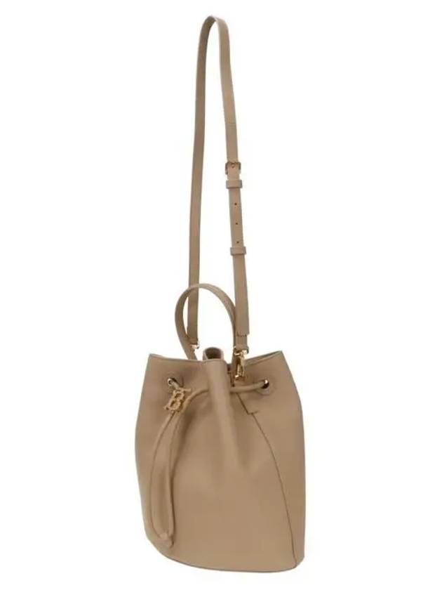 Luxury Burberry TB Small Bucket Bag Oat Beige