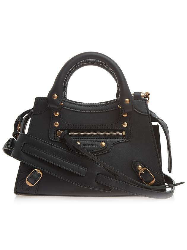 Luxury Balenciaga Trending 2026 Neo Classic City Mini Tote Bag Black