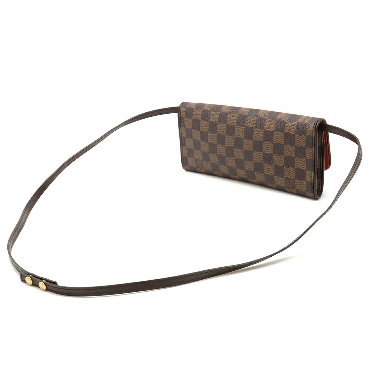 Louis Vuitton Damier Pvc Clutch Bag Shoulder Bag