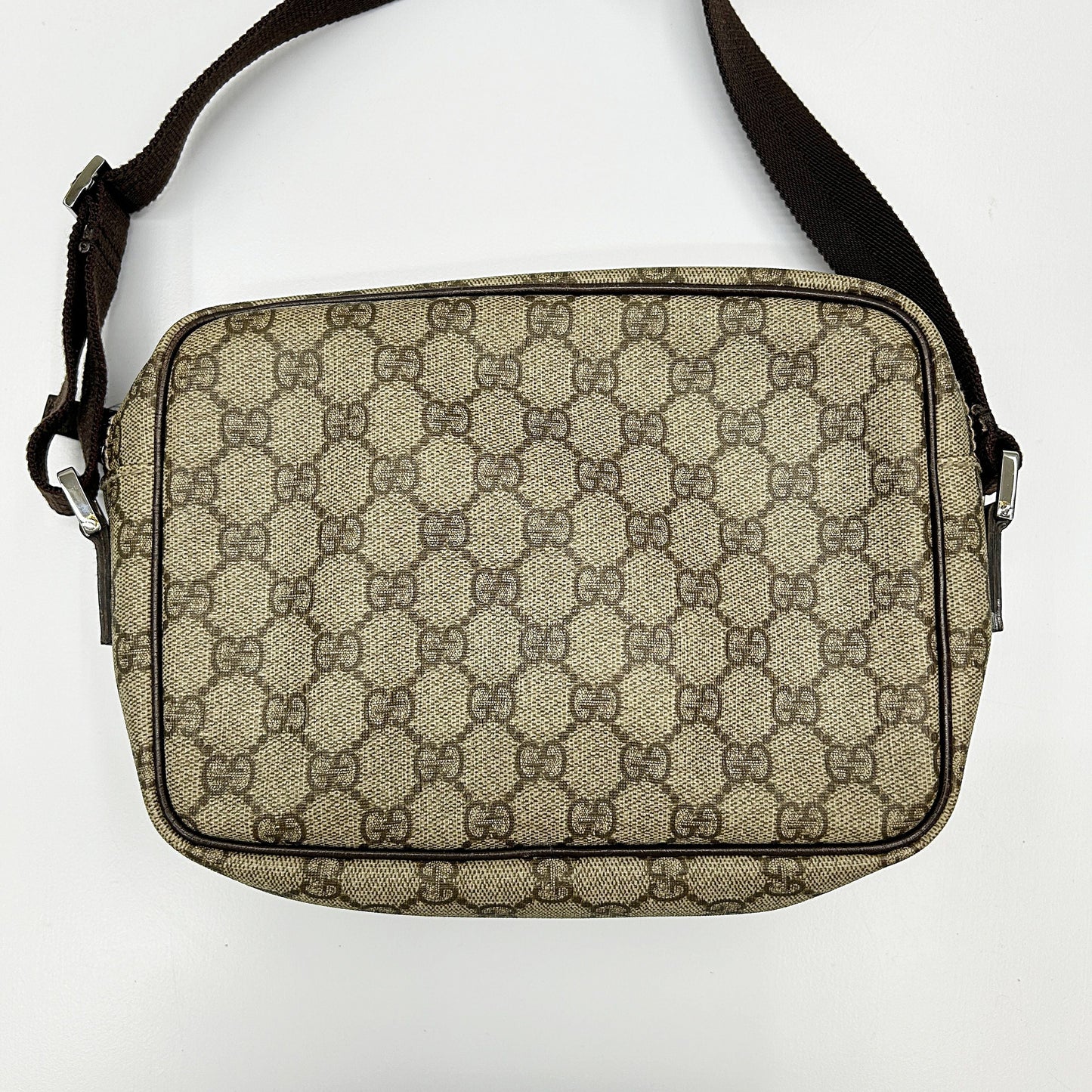Gucci Beige Brown Shoulder Bag gu5516ff